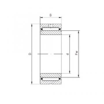 5 mm x 13 mm x 10 mm  ISO NA495 needle roller bearings