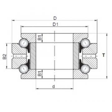 ISO 234412 thrust ball bearings