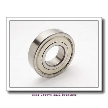 25 mm x 52 mm x 27 mm  ISO SB205 deep groove ball bearings