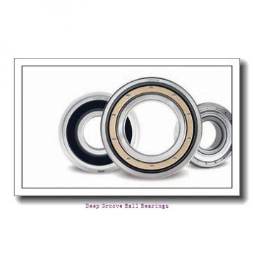 9,525 mm x 22,225 mm x 7,142 mm  NTN F-R6 deep groove ball bearings