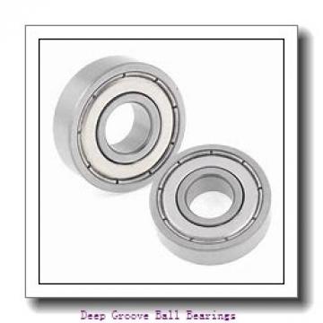 60 mm x 130 mm x 46 mm  ISO 62312-2RS deep groove ball bearings